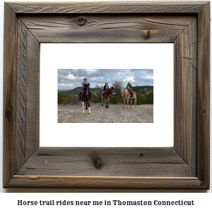 horse trail rides near me in Thomaston, Connecticut